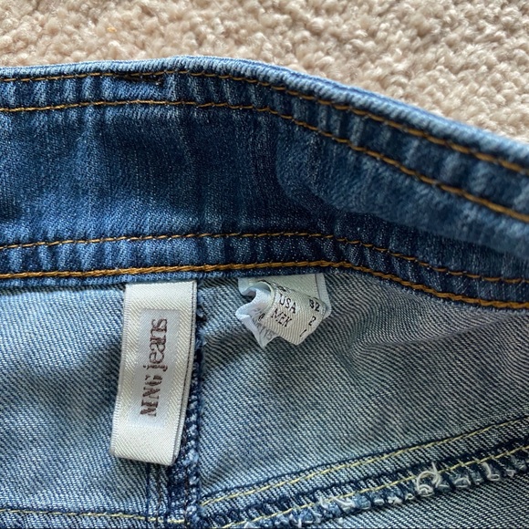 Mango MNG Jeans Cuffed Denim Shorts Size 2 - Picture 6 of 8